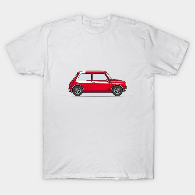 Starsky and Hutch Mini Cooper T-Shirt by JingleSnitch